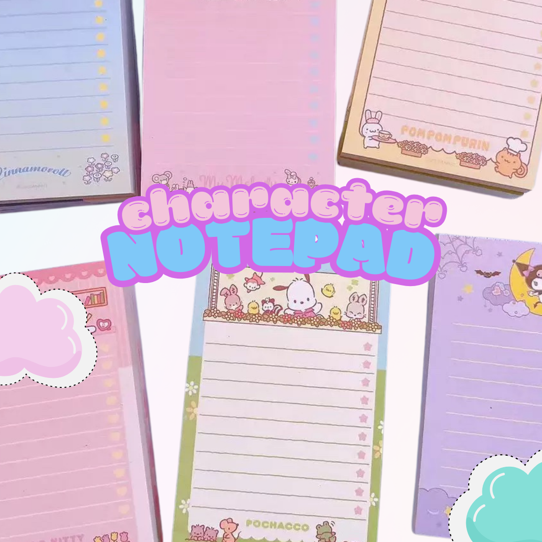 Sanrio Friends Notepads