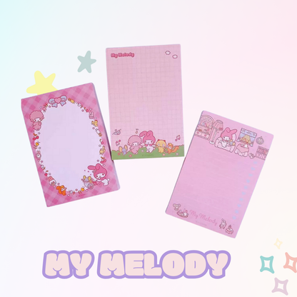 Sanrio Friends Notepads