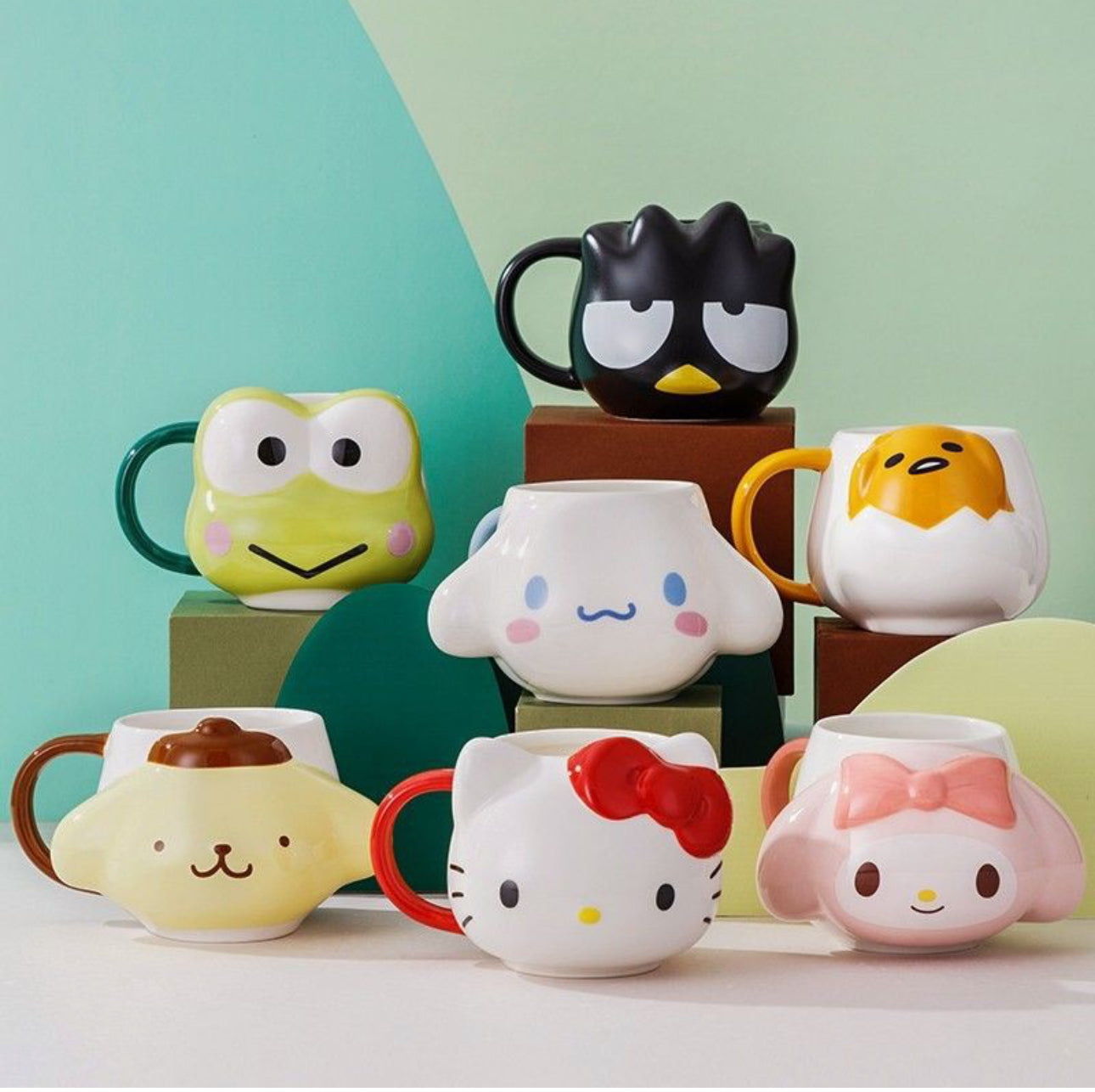 Cute 3D Character Mug