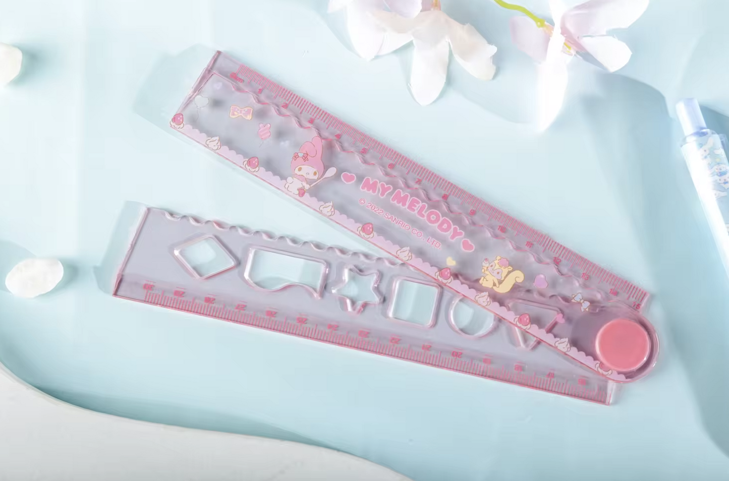 Sanrio Dessert Party Foldable Ruler