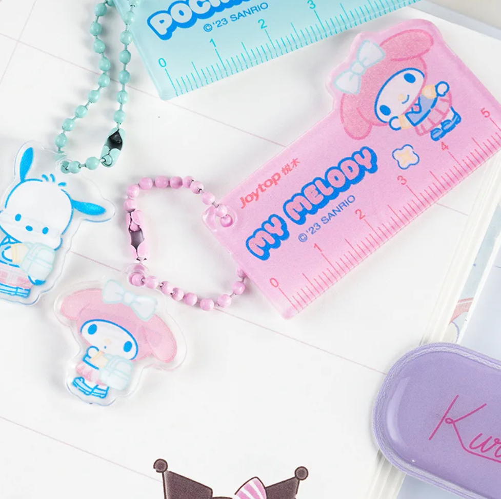 Sanrio Mini Ruler Pendant Set