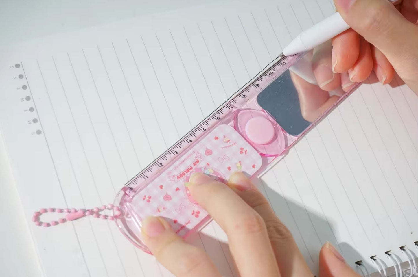 Sanrio Wonderful Everyday Mirror Ruler