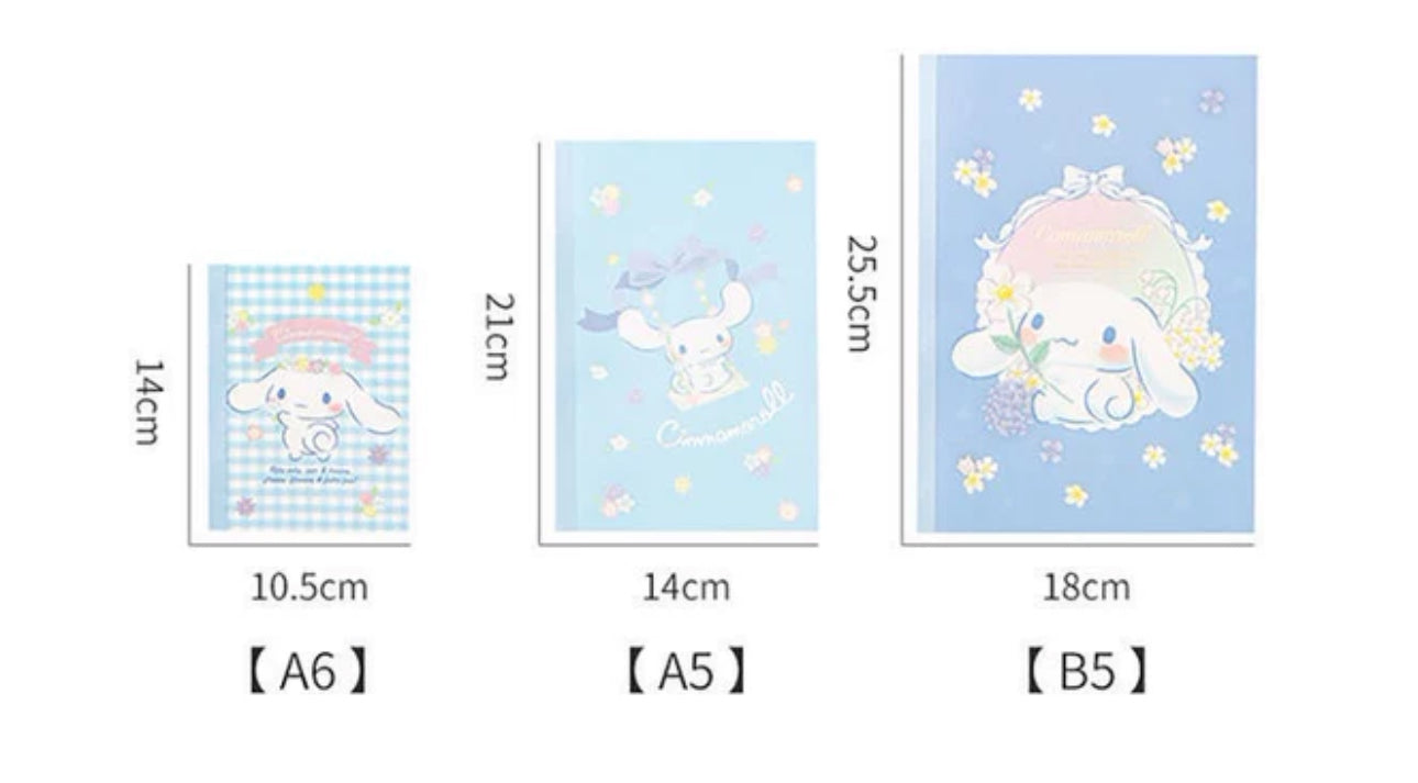 Sanrio Characters Notebook Set (3pcs)