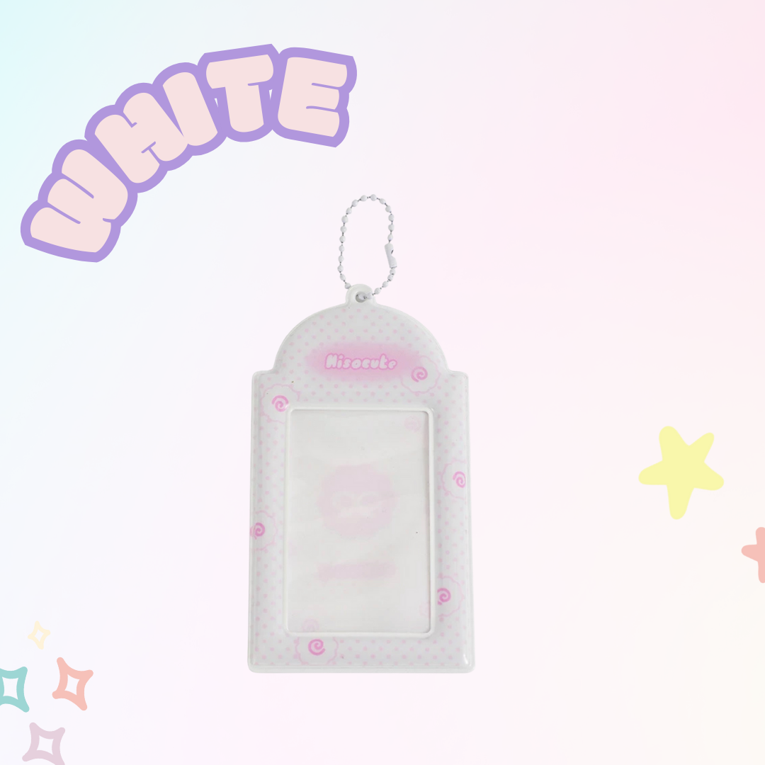 Hisocute Photocard Holder Keychain