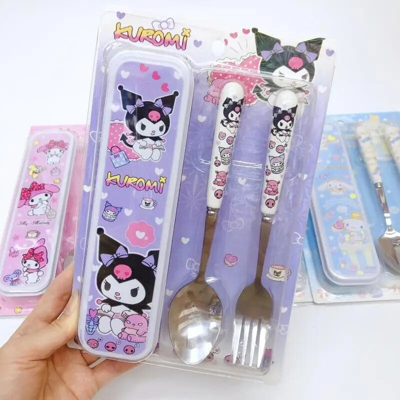 Travelfriendly Spoon & Fork Set