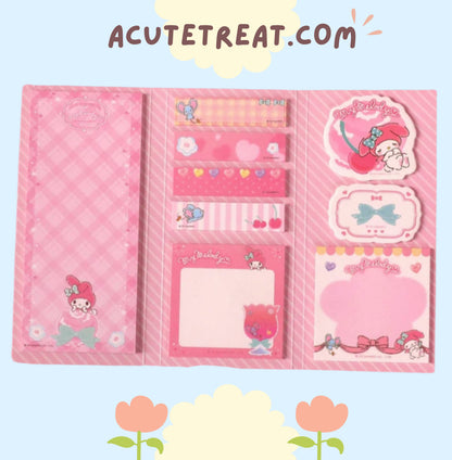 Sanrio Characters Mini Notepads Booklet