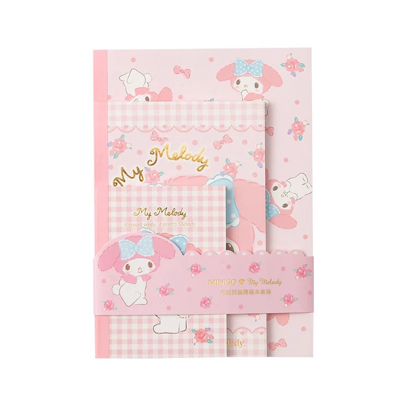 Sanrio Characters Notebook Set (3pcs)