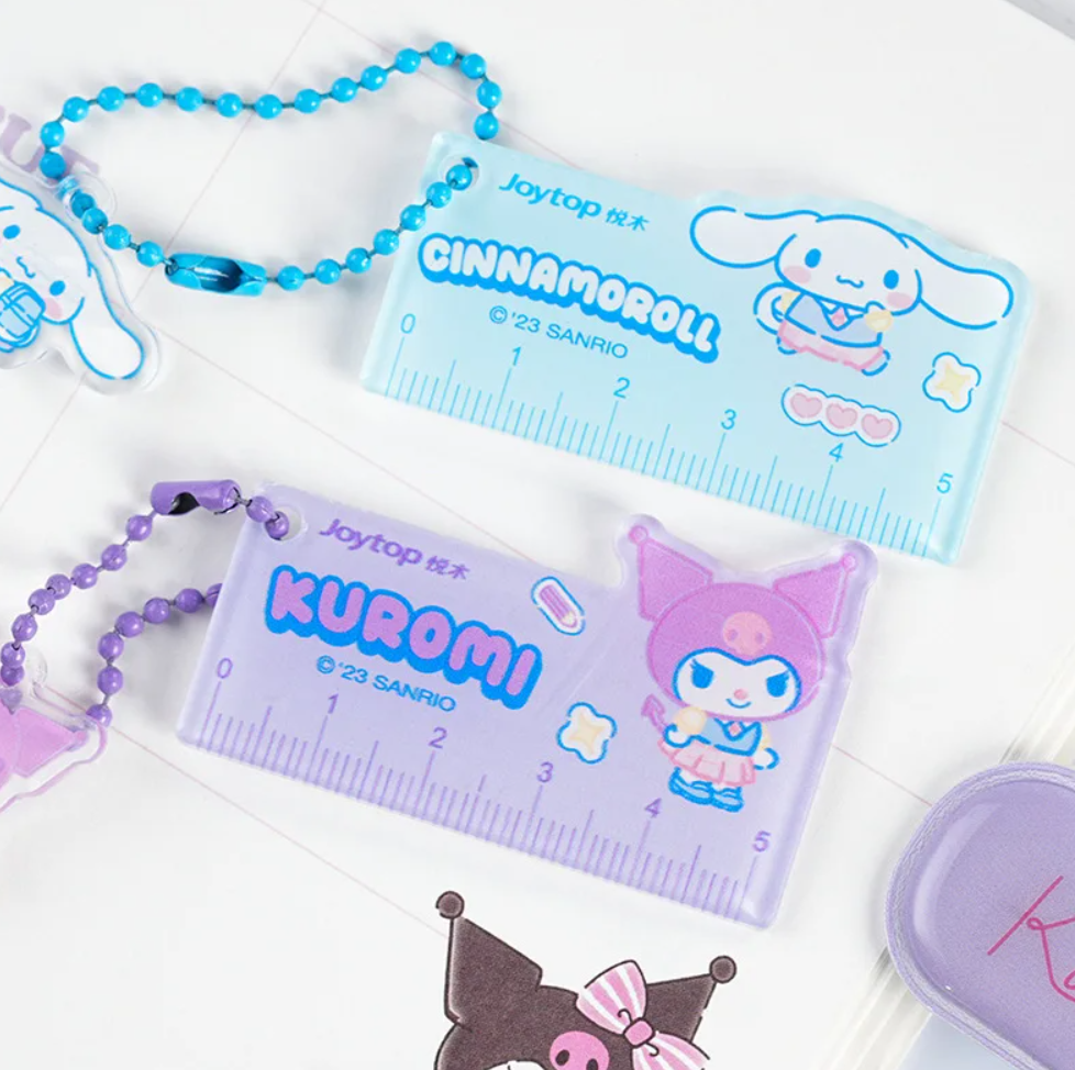 Sanrio Mini Ruler Pendant Set