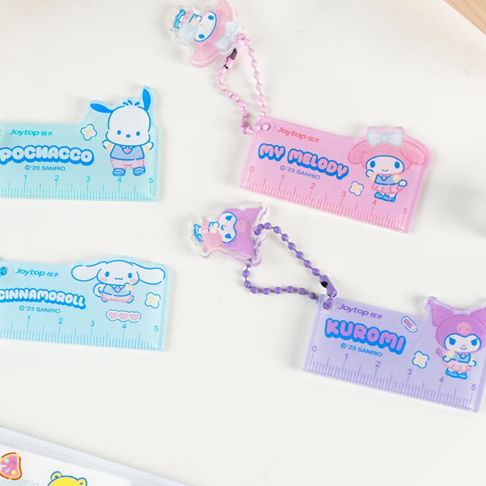 Sanrio Mini Ruler Pendant Set