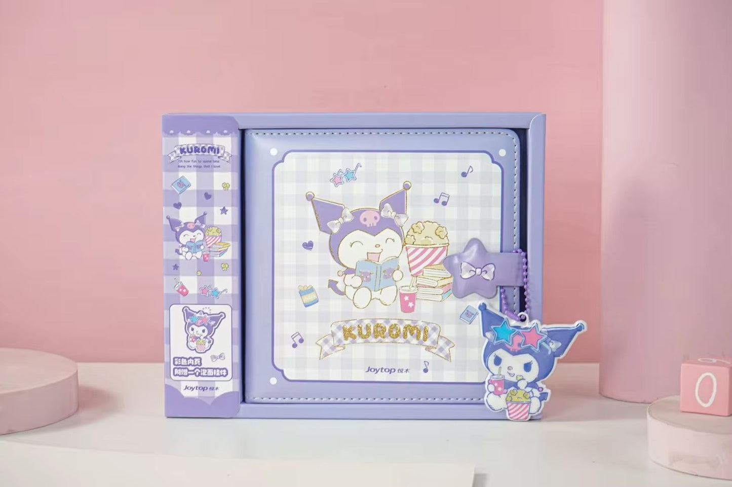 Sanrio Square PU Notebook with Pendant