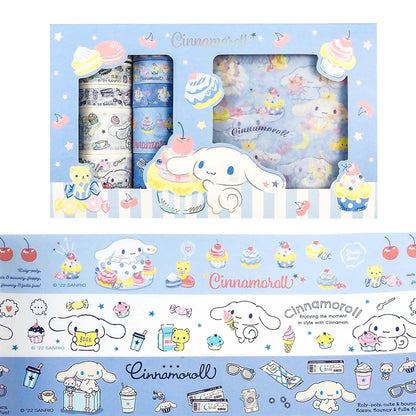 Sanrio Kawaii Washi Tape & Stickers Set