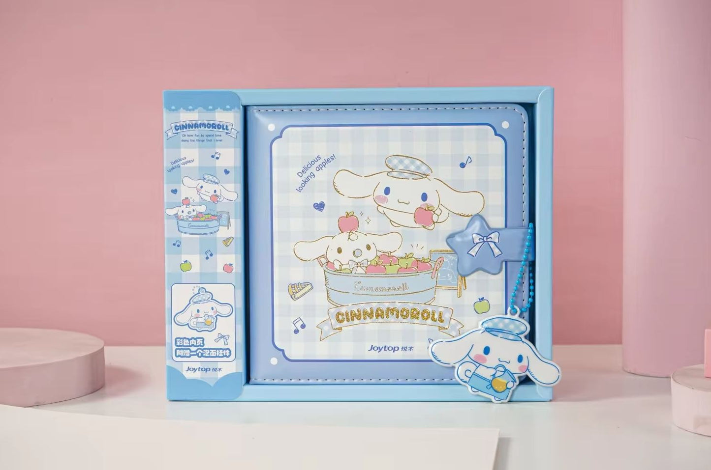 Sanrio Square PU Notebook with Pendant