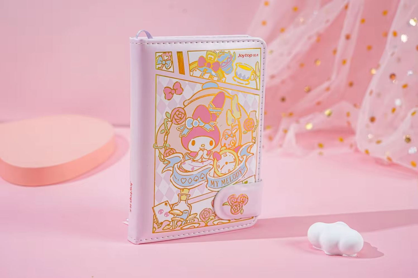 Sanrio My Melody & Kuromi A6 Magnetic Closure Planner Notebook