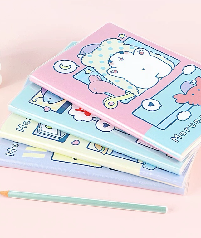 Marumofubiyori Sanrio EVA Cover A5 Notebook