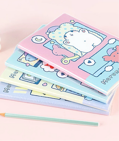 Marumofubiyori Sanrio EVA Cover A5 Notebook