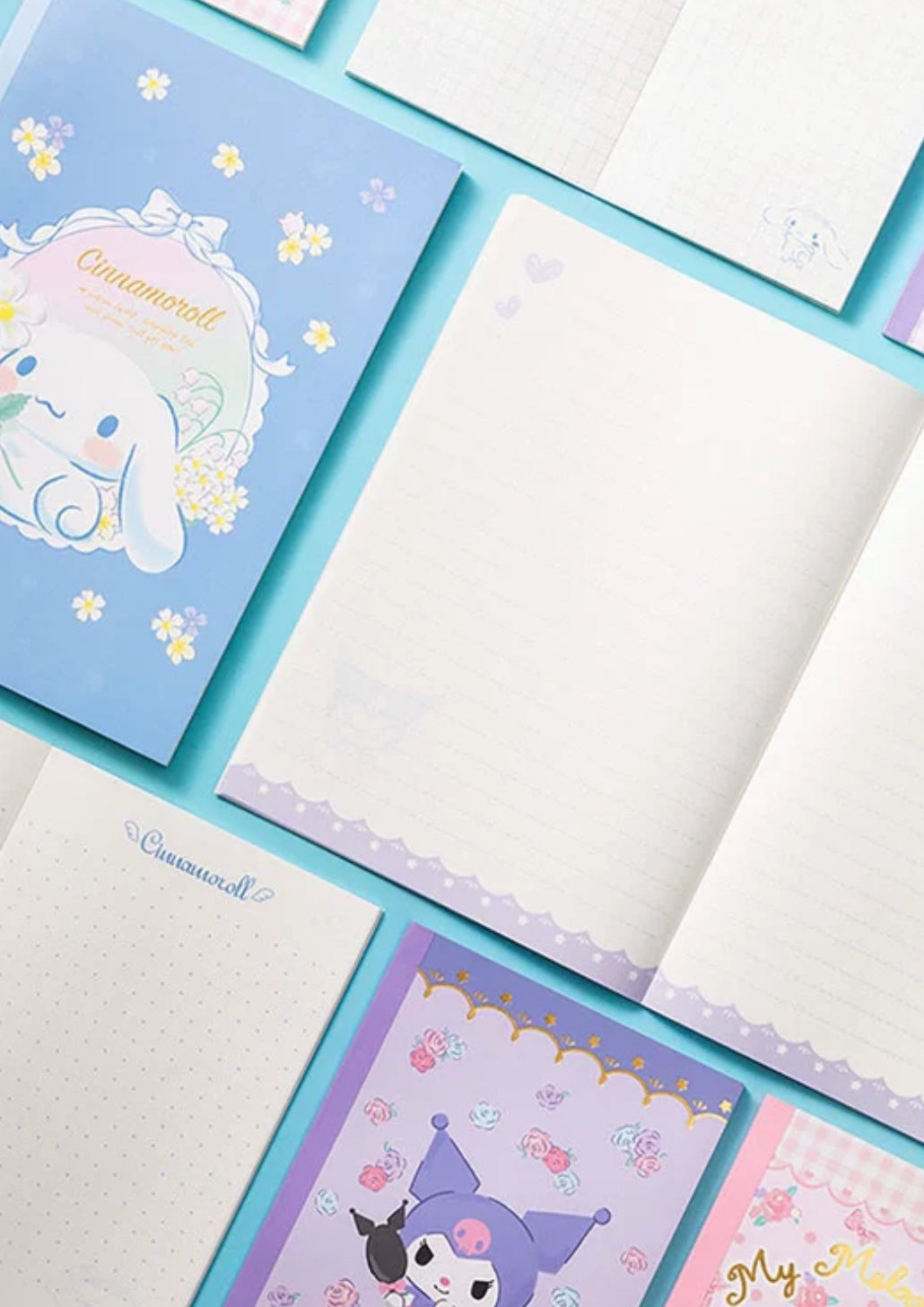 Sanrio Characters Notebook Set (3pcs)