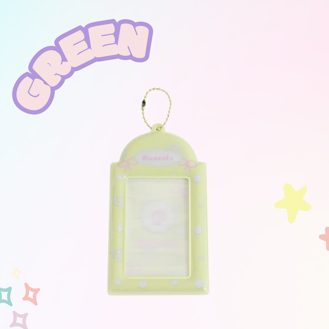 Hisocute Photocard Holder Keychain