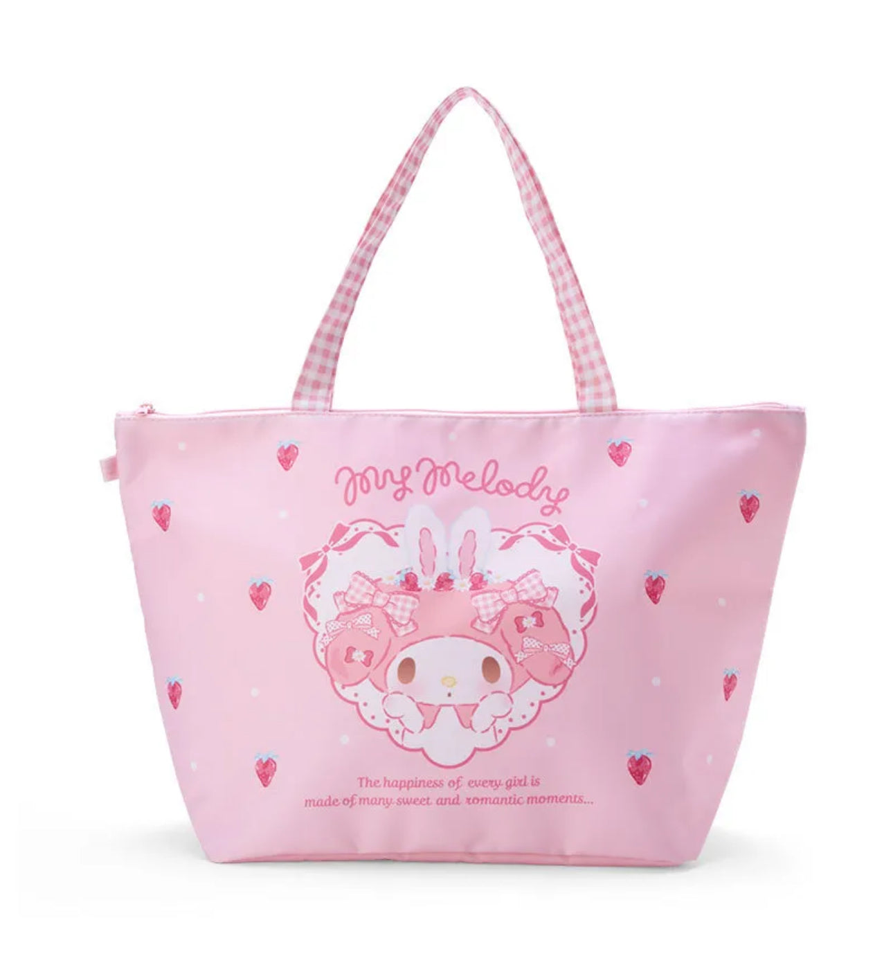 My Melody Large Zipper Tote Bag Year Of The Dragon 2024