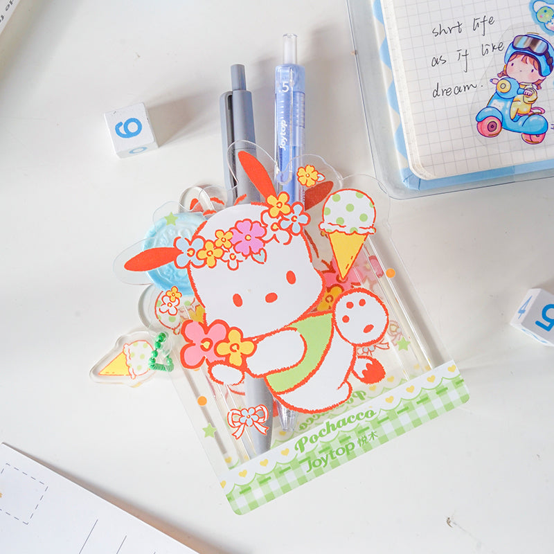 Sanrio All Kinds Of Things Acrylic Pen Holder