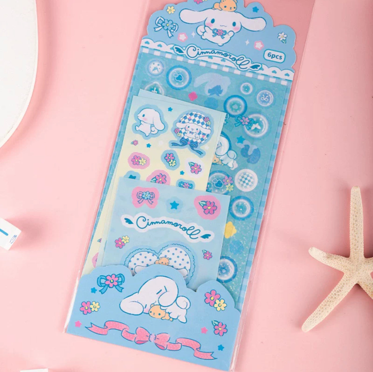 Sanrio Wonderful Everyday Sticker Pack (6 sheets)