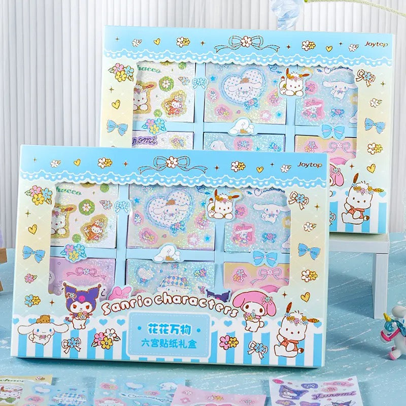 Sanrio Sticker Gift Box 60 Sheets