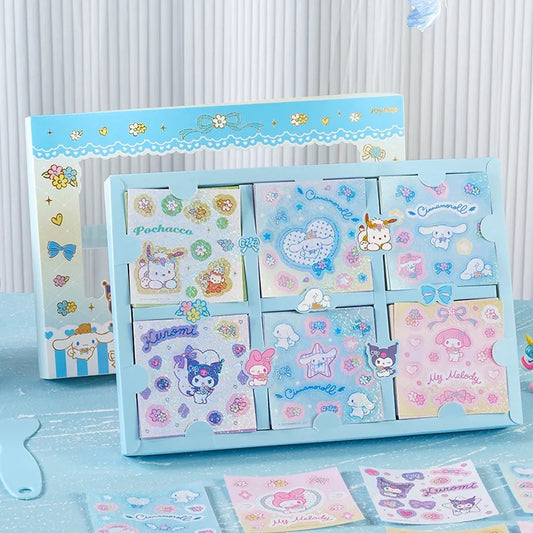 Sanrio Sticker Gift Box 60 Sheets