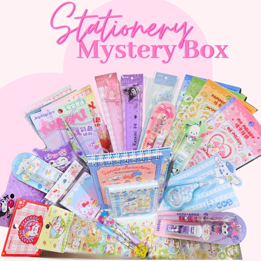 Sanrio Characters Stationery Mystery Box 10pcs