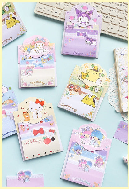 Sanrio Characters Multi-layer Sticky Notepad