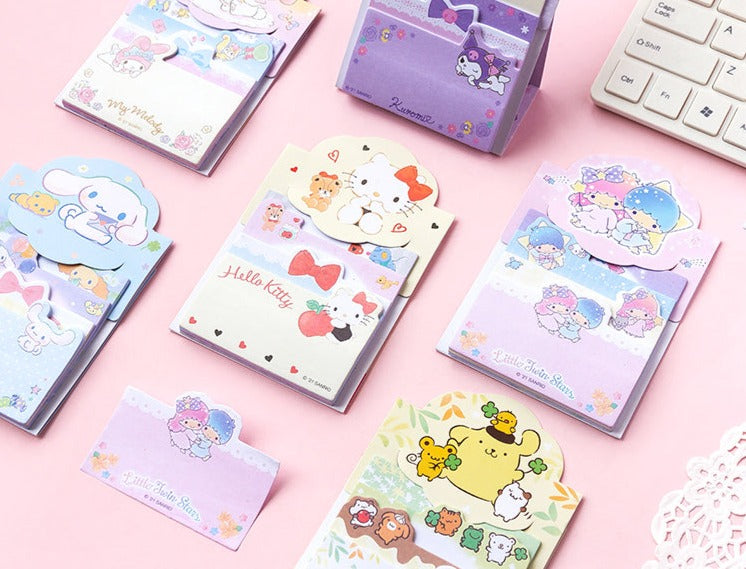 Sanrio Characters Multi-layer Sticky Notepad