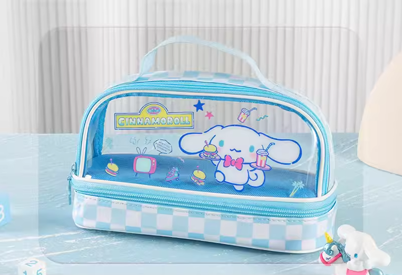 Sanrio Characters 2-Compartments Zip Pouch