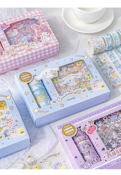 Sanrio Washi Tapes & Stickers Set