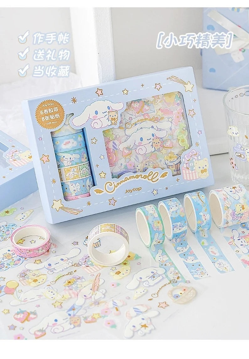 Sanrio Washi Tapes & Stickers Set