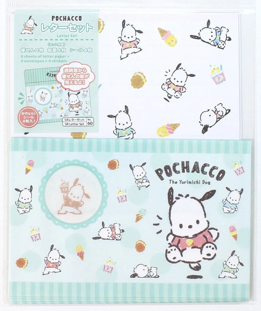 Sanrio Characters Pochacco Letter & Envelope Set