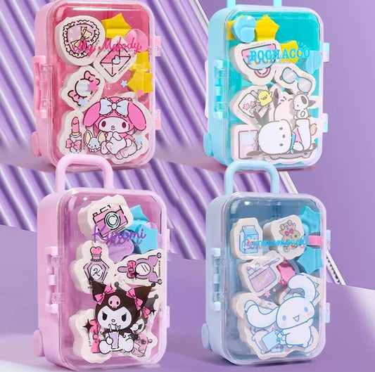 Sanrio Character Suitcase Eraser