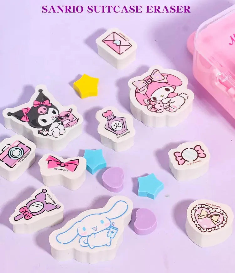 Sanrio Character Suitcase Eraser